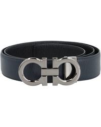 Ferragamo - Reversible And Adjustable Gancini Belt - Lyst