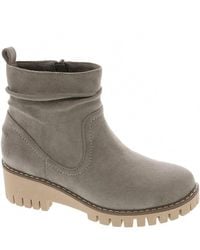 Very G - Dashing Chunky Ankle Bootie - Lyst