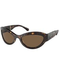 Michael Kors - Burano 59mm Dark Tortoise Sunglasses Mk2198-300673-59 - Lyst