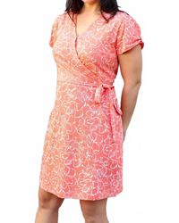 Passion Lilie - Luau Organic Wrap Dress - Lyst