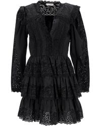 Ulla Johnson - Aster Eyelet Mini Dress - Lyst