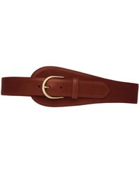 W. Kleinberg - Large Tab Matte Caiman Belt With Buckle - Lyst