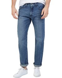 Nautica - Relaxed Fit Faded Straight Leg Jeans - Lyst
