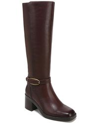 Naturalizer - Elliot Leather Square Toe Knee-high Boots - Lyst