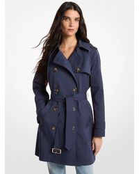 Michael Kors - Belted Trench Coat - Lyst