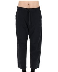 Maison Kitsuné - Neutrals Relaxed Cropped Technical Polyamide Pants - Lyst
