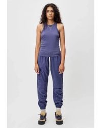 John Elliott - Supima Tank Top Racerback Crew Neck Pullover Red65 - Lyst