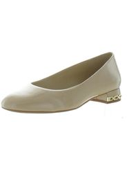 MICHAEL Michael Kors - June Flex Chain Leather Ballet Flats - Lyst
