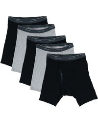 Fruit of the Loom Breathable Boxer Briefs, Moisture Wicking Underwear, Assorted Color Multipacks Boxeur ajusté (Lot de 3) Homme