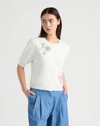 NVLT - Button Front Cardigan - Lyst