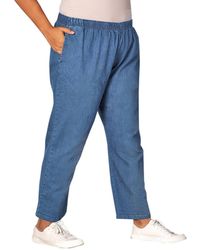 On The Plus Side - Plus Size Premium Relaxed Leg Denim Jeans - Lyst