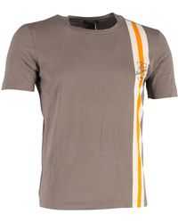 Louis Vuitton - Stripe Detail T-shirt - Lyst