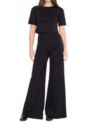 Ripley Rader - Ponte Knit Short Sleeve Top - Lyst