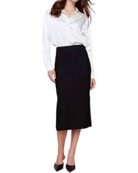 Charlie b - Gutsy Front Patch Pocket Crepe Skirt - Lyst