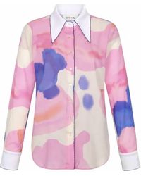 De Loreta - Carmela Blouse - Lyst