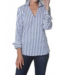 J'Envie/Eli - Back Button Blouse - Lyst