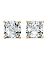 AAMIAA - Cushion Shape 4 Prong Push Back Studs - Lyst