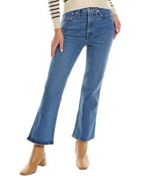 Madewell - The Perfect Vintage Earlwood Wash Flare Crop Jean - Lyst