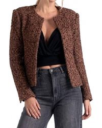 Elan - Structured Long Sleeve Jacket - Lyst