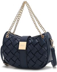 MKF - Solari Braided Chain Vegan Leather Shoulder Bag, Chic & Functional - Lyst