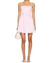 Karina Grimaldi - Panama Solid Mini Dress - Lyst