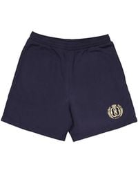 Bally - Felpa Logo Print Track Shorts - Lyst