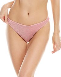Ramy Brook - Sparkle Knit Isla Bikini Bottom - Lyst