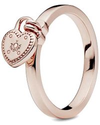 PANDORA Rose United Regal Hearts Ring 