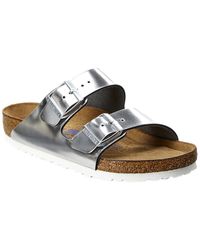 Birkenstock - Arizona Soft Footbed Leather Sandal - Lyst