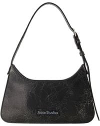 Acne Studios - Platt Micro Crackle Hobo Bag - Lyst