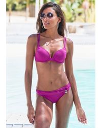 Lascana - Fold Over Classic Bikini Swim Bottom - Lyst