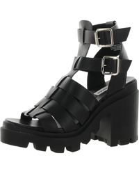 Steve Madden - Cosmic Faux Leather Ankle Strap Gladiator Sandals - Lyst