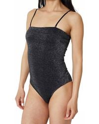 Find Me Now - Light Lurex Tube Top One Piece - Lyst