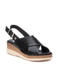 Xti - Polyurethane Wedge Sandals - Lyst