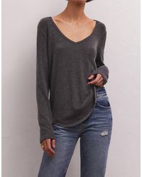 Z Supply - Laylow Marled Long Sleeve Top - Lyst