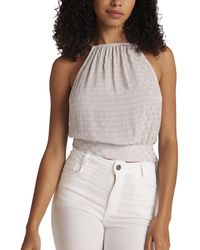 Bella Dahl - Side Tie Button Halter Top - Lyst