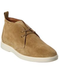 Aquatalia - Florian Suede Sneaker - Lyst