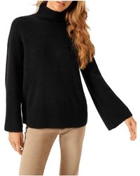 French Connection - Ribbed Knit Mock Turtleneck Sweater - Lyst