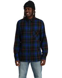 Spyder - Elevation Flannel - Electric - Lyst