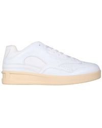 Jil Sander - Leather Sneakers - Lyst