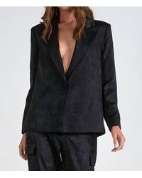 Elan - Wide Lapel Blazer - Lyst