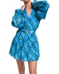 Kivari - Long Sleeve Mini Dress - Lyst