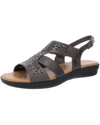 Easy Street - Bolt Open-toe Padded Insole Slingback Sandals - Lyst