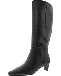 Steve Madden - Dagne Solid Leather Knee-High Boots - Lyst
