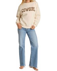 Pretty Garbage - Brie Cowgirl Sweatshirt - Lyst