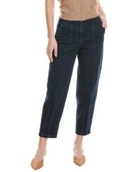 Peserico - Dark Wash Relaxed Jean - Lyst