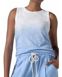 Lilla P - Loose Knit Slub Back Seam Tank - Lyst