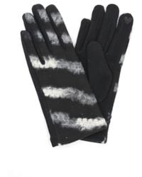 Fashnzfab - Multi Color Yarn Pattern Smart Touch Gloves - Lyst
