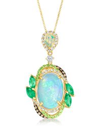 Ross-Simons - Opal And . Multi-gemstone Pendant Necklace - Lyst