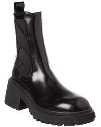 Jimmy Choo - Louri Leather Combat Boot - Lyst